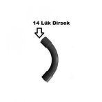 14'lük Elektrik Borusu Dirsek