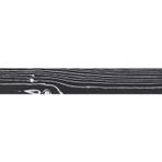 14Oraitaliana Uonuon White Positive Nero 20x120 cm Seramik Parke