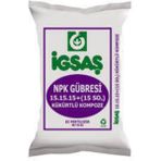 15 15 15 Kükürtlü Taban Gübresi Kompoze Bitki Gübresi Toprak Altı Gübre 10 kg