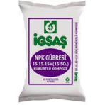 15 15 15 Kükürtlü Taban Gübresi Kompoze Bitki Gübresi Toprak Altı Gübre 5 kg