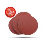 15 Adet Cırt Zımpara Spiral Avuç İçi Taşlama 115 Mm Harman Paket