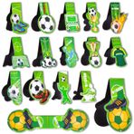 15 adet manyetik futbol ayracı çocuklar için manyetik kitap ayracı öğretmenler, erkek çocukları, kız çocukları, kitap severler, futbol hayranları için hediye
