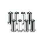 15 Cm Baza Ayağı Koltuk Ayağı Kanepe Ayağı Cıvatalı 3/8" (kalın Diş) (8 Adet)