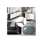 15 Cm Modern Model Krom Metal Mobilya, Dolap, Koltuk, Kanepe, Tv Ünitesi Ayakları Metal (1 ADET)
