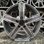 15 İnç 5X100 Napoli Polo İbiza Uyumlu Gun Metal Elmas Kesim Jant Modeli Volkswagen Seat