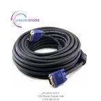 15 Metre 15mt Çift Filtreli 15 Pın Vga Kablosu Güçlü Soket Yapısı Erkek Erkek Vga