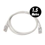 1,5 METRE CAT5 CAT 5 MODEM BİLGİSAYAR PC ARASI ETHERNET İNTERNET KABLO HAZIR PRESSLİ FABRİKASYON
