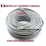15 METRE CAT5 ETHERNET İNTERNET MODEM PC ARA KABLOSU