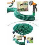 15 Metre Spiral Lüx Basınçlı Hortum Bahçe Araba Yıkama Hortumu