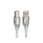 1,5 Metre Uzunlukta Şeffaf Usb Yazıcı Kablosu