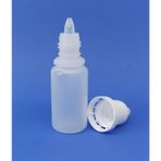 15 ML Şeffaf Boş Plastik Likit Şişe Mürekkep-Kolonya-Aseton Şişesi 1-100 Adet
