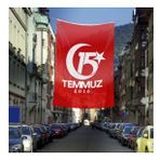 15 Temmuz Demokrasi Bayramı Kutlama Sancağı - 4x6metre Okul Bayrağı, Tören, Hatıra Bayrak