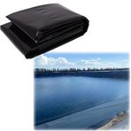 15 x 15 m Gölet Kaplaması, Kara Balıklar için, 0,12 mm, Açık Havuzlar, Akışlar, Çeşmeler ve Bahçe Şelaleleri için Su Geçirmez Kaplama, Tepe İçin İdeal