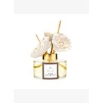 150 ml Seramik Çiçek Taşlı Bambu Çubuklu Black Vanilya Oda Kokusu