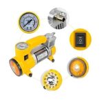 150 PSI 35 Lpm Oto Hava Kompresörü | 12V Taşınabilir Araç Lastik Şişirme Pompası