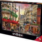 1500 Parça Puzzle: Cafe Eiffel