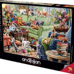 1500 Parça Puzzle: Salondaki Yaramazlar