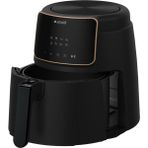 1500 W, 3.9 Litre, Siyah, LED Ekran, Az Yağlı Fritöz - Ahşap