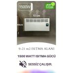 1500 Watt Elektrikli Panel Konvektör Isıtıcı Lcd Ekranlı , Programlı Soba(Ayaklar,Askı Aparatı Dahil)