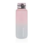 1500Ml Kapasiteli Motivasyonel Su Matarası, Pembe-Gri Renk Seçenekleri