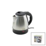 1500W 1.2Lt Paslanmaz Çelik Kettle Su Isıtıcı Otel Tipi Wsk-2024 (5365)
