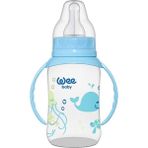 150ML Kulplu Biberon Mavi, KOD:744 - Ahşap - Ceviz