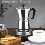150ML Sıcak 50ML 1 Fincan Alüminyum Cezve 50ML 1 Fincan Kahve Makinesi Espresso Percolator Soba Üstü Mocha Pot Elektrikli Moda Soba (Yurt Dışından) - Renkli - Coffee Pots