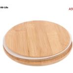 150MM 1 Adet Bambu Kapaklı Yeniden Kullanılabilir Cam Turşu Kavanozu Konserve Kapakları Sızdırmaz Silikon Sızdırmazlık Ahşap Kapaklar Içme Kavanoz Malzemeleri (Yurt Dışından) - Renkli - Water Bottle