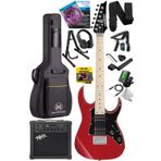150RD-25AMP Maple Klavye HH Yüksek Kaliteli 25W Amfili Elektro Gitar Seti