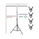 150x200 cm T arka plan destek seti, fon standı stüdyo, fotoğraf, video, açılış,doğum günü için demir tag,tek ayaklı fon standı