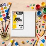 15*15 Rich Academy Kanvas Tuval - - - Beyaz