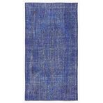151x280 cm Atina Mor Vintage Yün El Dokuma Modern Geometrik Etnik Eskitme Desenli Boho Oturma Odası Salon Yolluk Koridor Mutfak Halısı