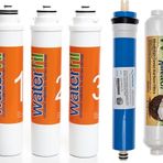 1524 Sulook Waterlife Su Arıtma Cihazı Uyumlu Tak-Çevir 5'li Filtre Seti, Vontron Membranlı