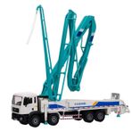 1:55 Alaşım Araba Kamyon Modeli Beton Pompası Kamyon Yetişkin Metal Süsler çocuk Noel Yeni Yıl Hediye Oyuncaklar
