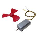 15Cm Kablo Lehimli Dc 3-6V Motor Ve Pervane Seti Hobi Oyuncak Elektrik Deney Motoru