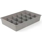 15'Li Organizer Seti, Makyaj Takı Düzenleyici, Banyo Mutfak Çekmece Organizer (Gri)