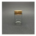 15ML MANTAR TIPALI CAM ŞİŞE - 15 CC GENİŞ AĞIZLI MANTAR TIPALI CAM ŞİŞE 30x40 MM x 10 Adet