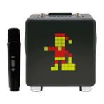15W 11X11 Piksel LED Ekranlı Karaoke Bluetooth Hoparlör Siyah BTS-270