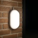 15W IP65 Oval Beyaz LED Tavan ve Duvar Lambası | 6500K Beyaz Işık | Su ve Toz Geçirmez Banyo Bah
