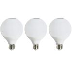 15watt E27 Duylu 6500kelvin Beyaz Işık 1350lümen A Enerji G95 Led Glop Ampul 3 ADET