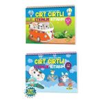 16-24 Ay ve 2-4 Yaş Cırt Cırtlı Etkinlik Kitabım (2 Li Set)
