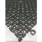 16 Adet Kırılmaz Plastık Yer Karosu Zemın Koruma 1 M2 Alan Icın 25X25 Cm