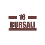 16 Bursalı Araba Sticker 17X17 Cm Kahverengi