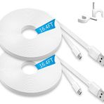 16 ft Düz Mikro USB Şarj Kablosu Güç Uzatma Kablosu Yi Kamera Wyze Kamera Oculus Go,İç Mekan Ev Güvenliği Gözetleme Şarj Cihazı Wyze Cam Pan, IP Kamera, Blink XT, PS4 Kumanda için Güç Kablosu