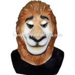 16 Gerçekçi Lateks Aslan Maskesi Hayvan Kaplan Maskesi Vahşi Kedi Leopar Çita Cadılar Bayramı Lateks Maske Parti Cosplay (Yurt Dışından) - Renkli - Yok