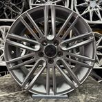 16 İnç 5X100 Bentley Polo İbiza Uyumlu Gun Metal Elmas Kesim Jant Modeli Volkswagen Seat