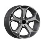 16 Inç 5X108 Ford St Focus Mondeo Uyumlu Siyah Elmas Kesim Jant Modeli Ford (4 Adet)
