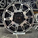 16 Inç 5X160 Arceo Lt Transit Custom Uyumlu Siyah Elmas Kesim Jant Modeli Ford (4 Adet)