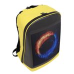 16 inç LED Sırt Çantası Renk Ekranı, Oxford Bez Ve PU Deri, USB Port, Seyahat Ve Yürüyüş Için Uygun, Loy Uzay Uygulamalı İdeal Erkekler Ve Kadınlar