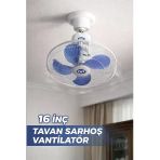 16 Inch Sarhoş Tavan Vantilatörü